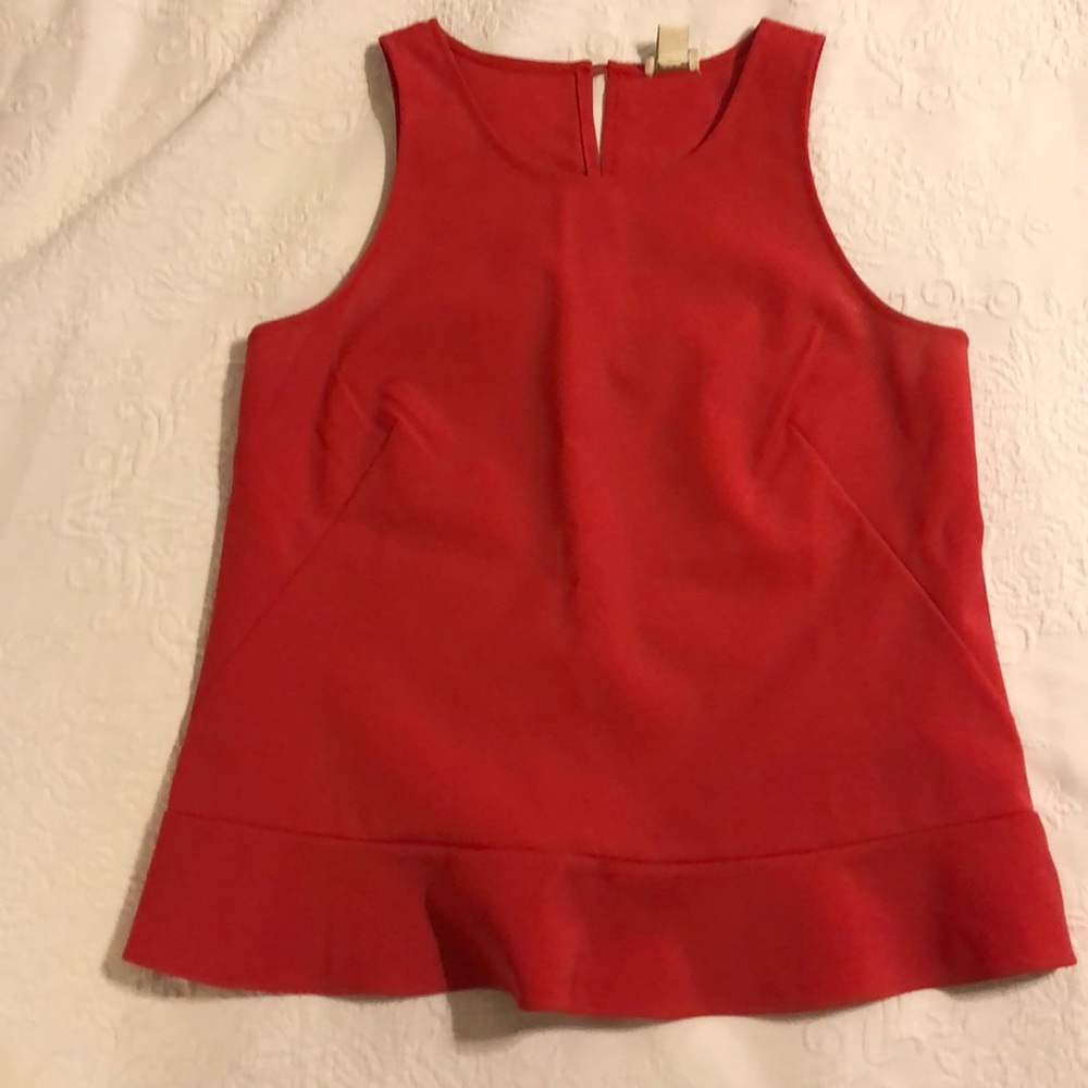 Size 6 J. Crew peplum top